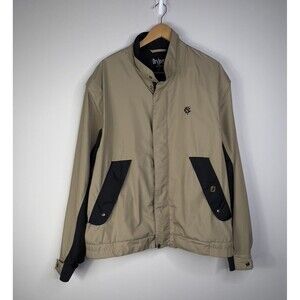 FOOTJOY FJ Jacket/Vest Men Large Green DryJoys Tour Full Zip Pockets Golf